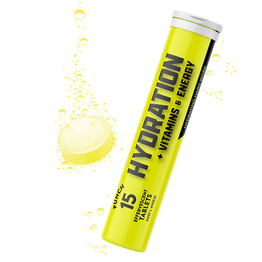 THEV15-PU_1 EFFERVESCENT TABLETS - HYDRATION + VITAMINS & ENERGY PUNCH